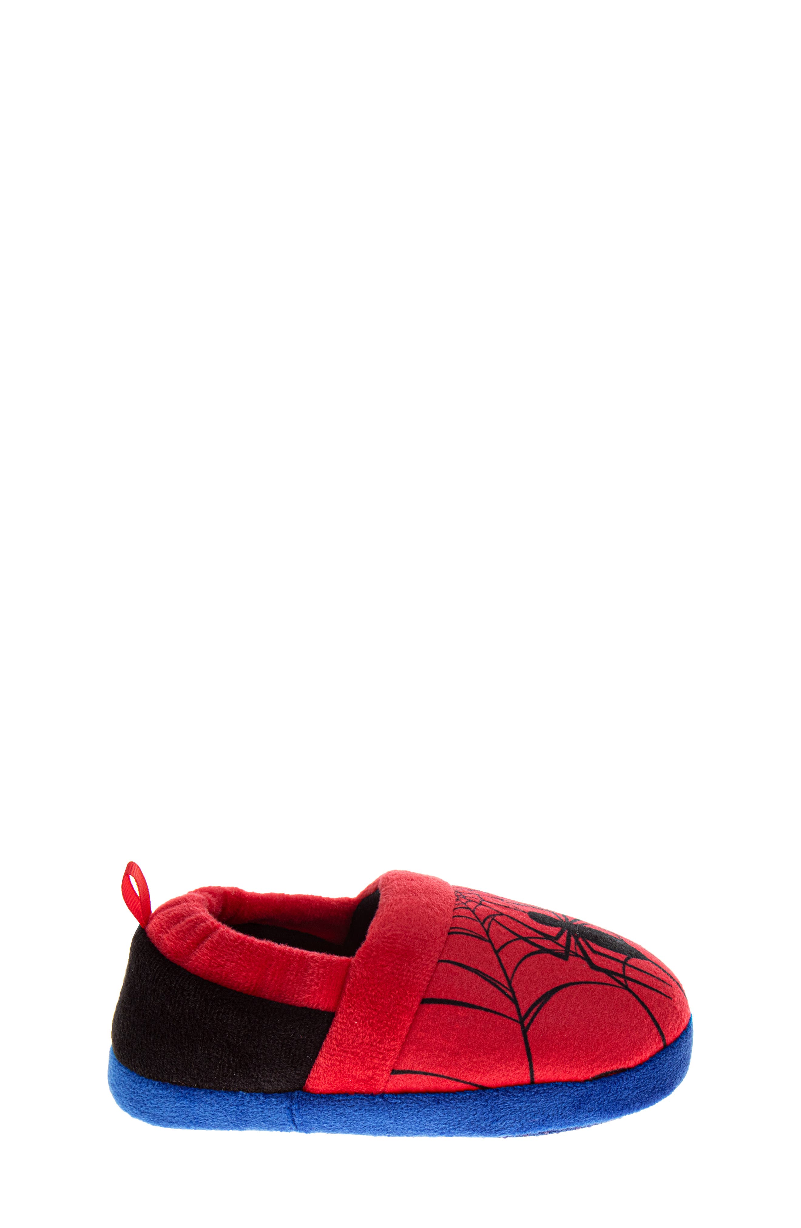 x Marvel Kids' Spider-Man Slipper, Alternate, color, RED