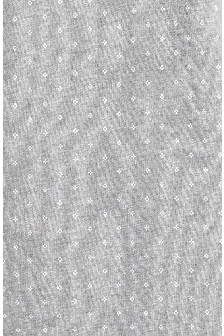 Holiday Print Sweatshirt, Alternate, color, HEATHER GREY SNOWMAN