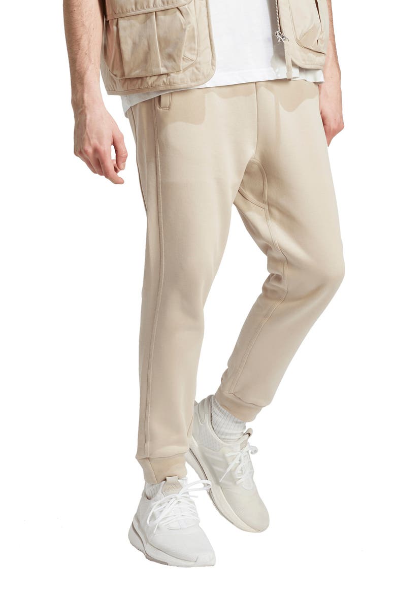 Relaxed Knit Joggers, Main, color, WONDER BEIGE