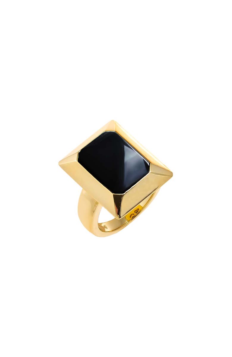 BY ADINA EDEN Colored Baguette Stone Rectangle Ring, Main, color, 