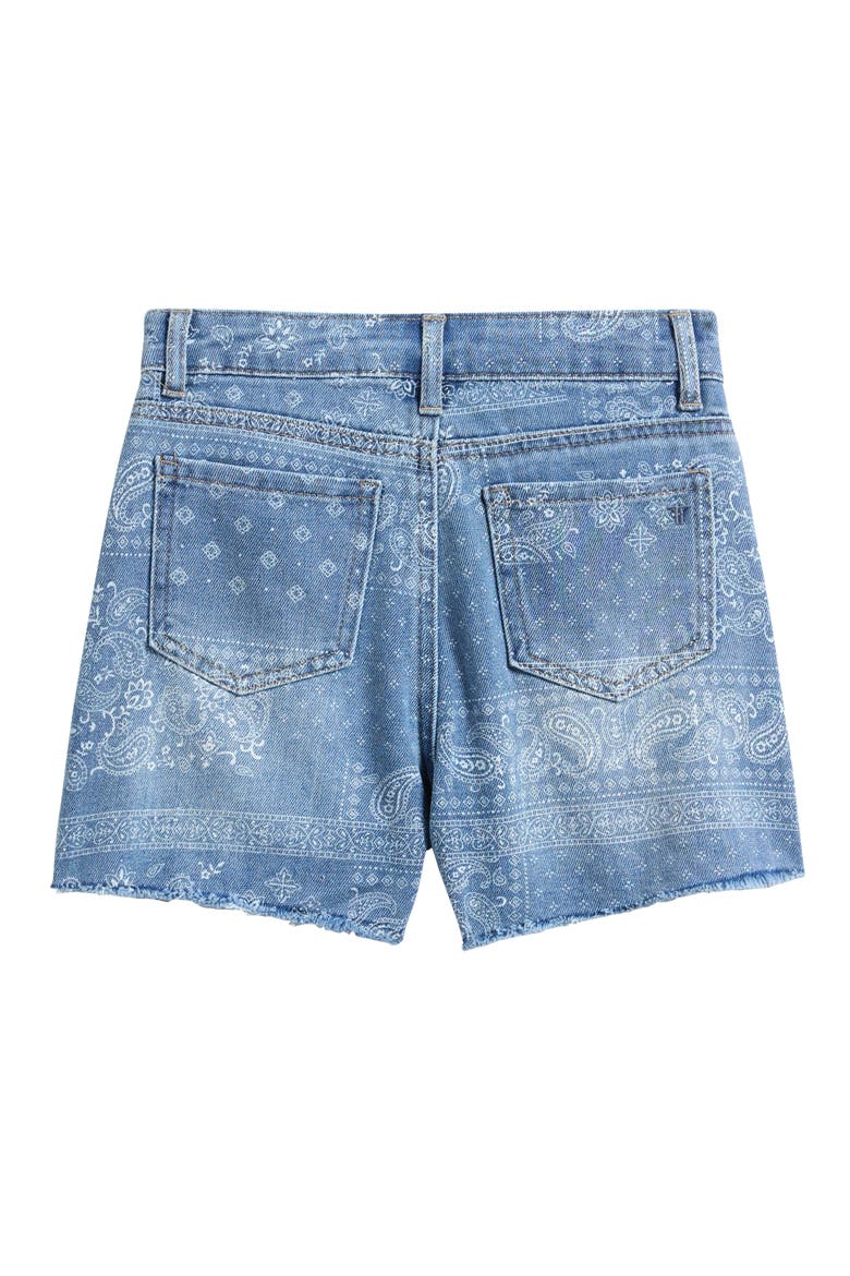 Kids' Weekend Denim Shorts, Alternate, color, BANDANA PRINT