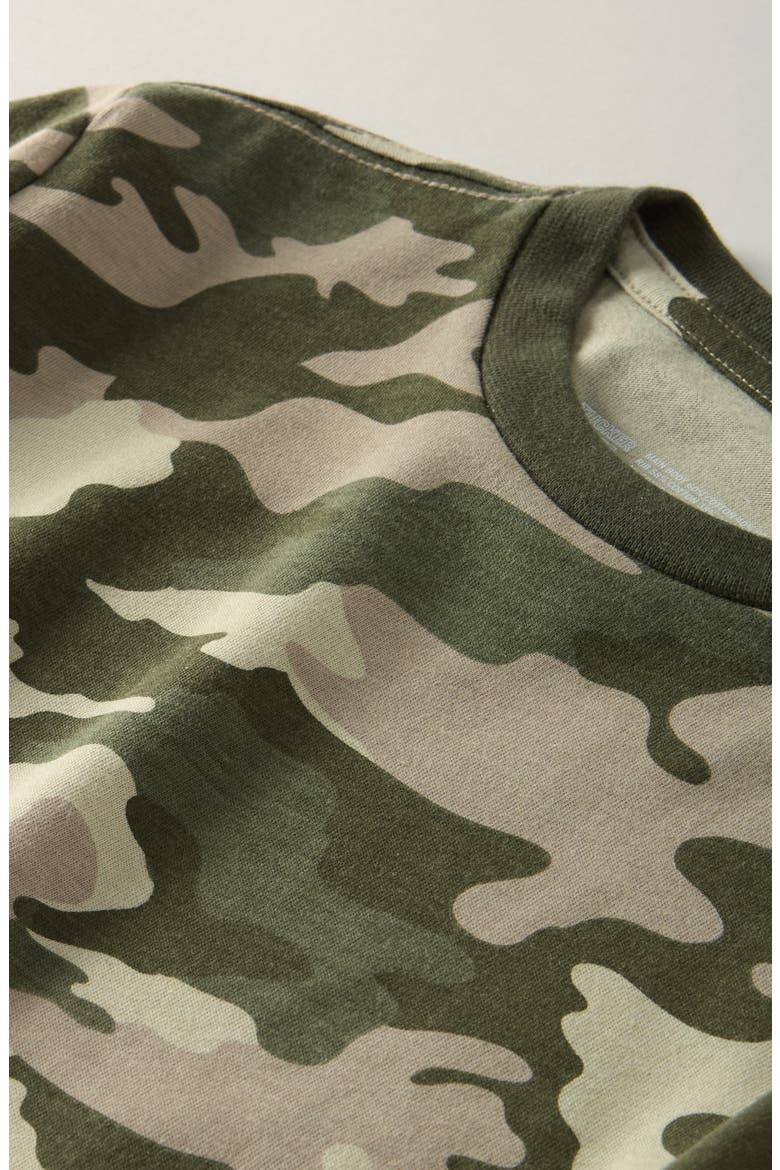 Kids' Allover Print T-Shirt, Alternate, color, OLIVE SARMA MID CAMO