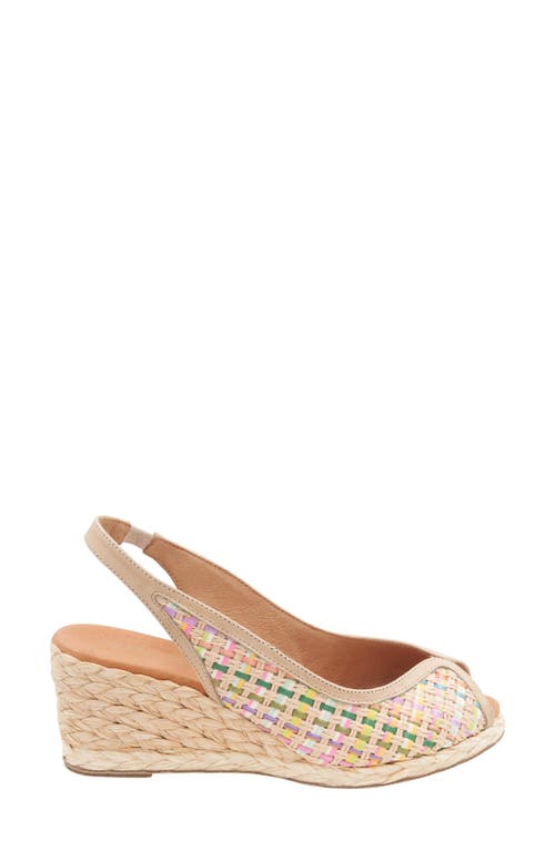 Andre Assous André Assous Audrey Espadrille Wedge Sandal In Multi