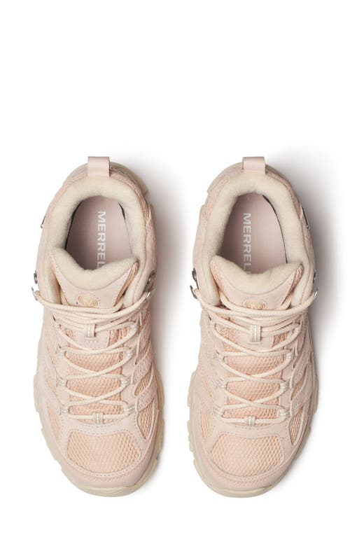 Merrell Moab 3 Waterproof Hiking Boot In Pink