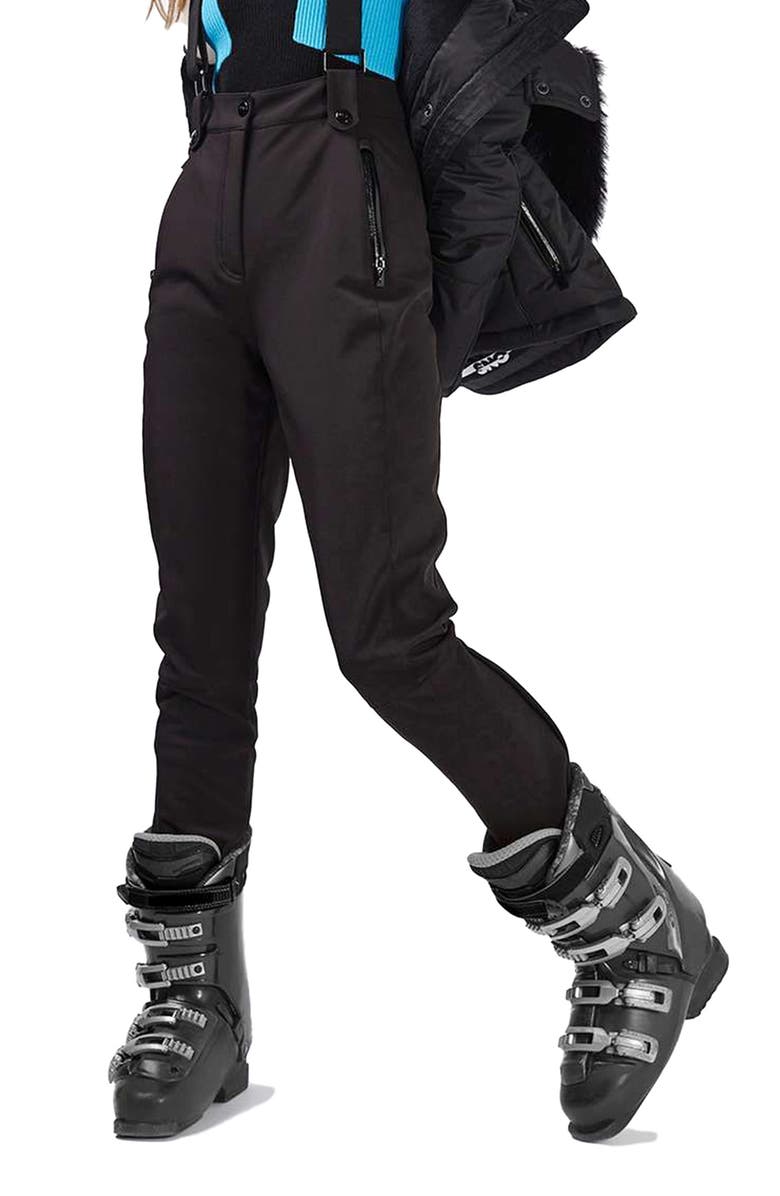 Topshop Ziggy Skinny Fit Snow Pants, Main, color, 