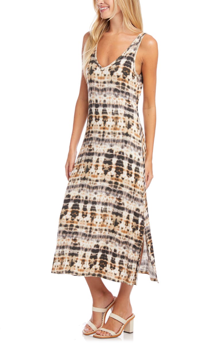 Karen Kane Brigitte Sleeveless Midi Dress, Alternate, color,