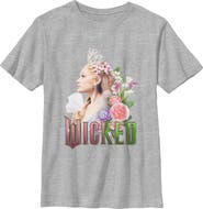 Wicked: For Good Boys' Glinda Side Profile Pose Graphic Short Sleeve T-Shirt