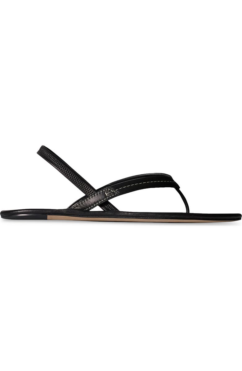 The Row Malick II Slingback Sandal, Alternate, color, Black