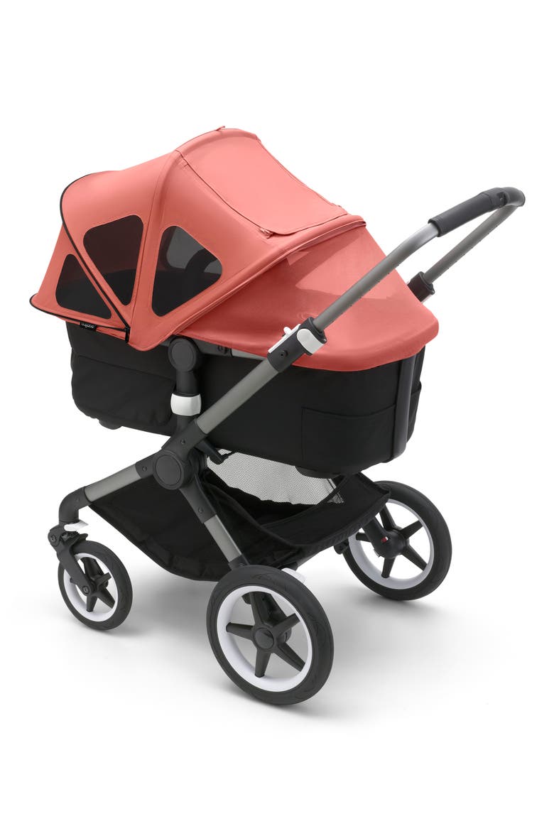 Sun Canopy for Fox, Cameleon or Lynx Strollers, Alternate, color, SUNRISE RED