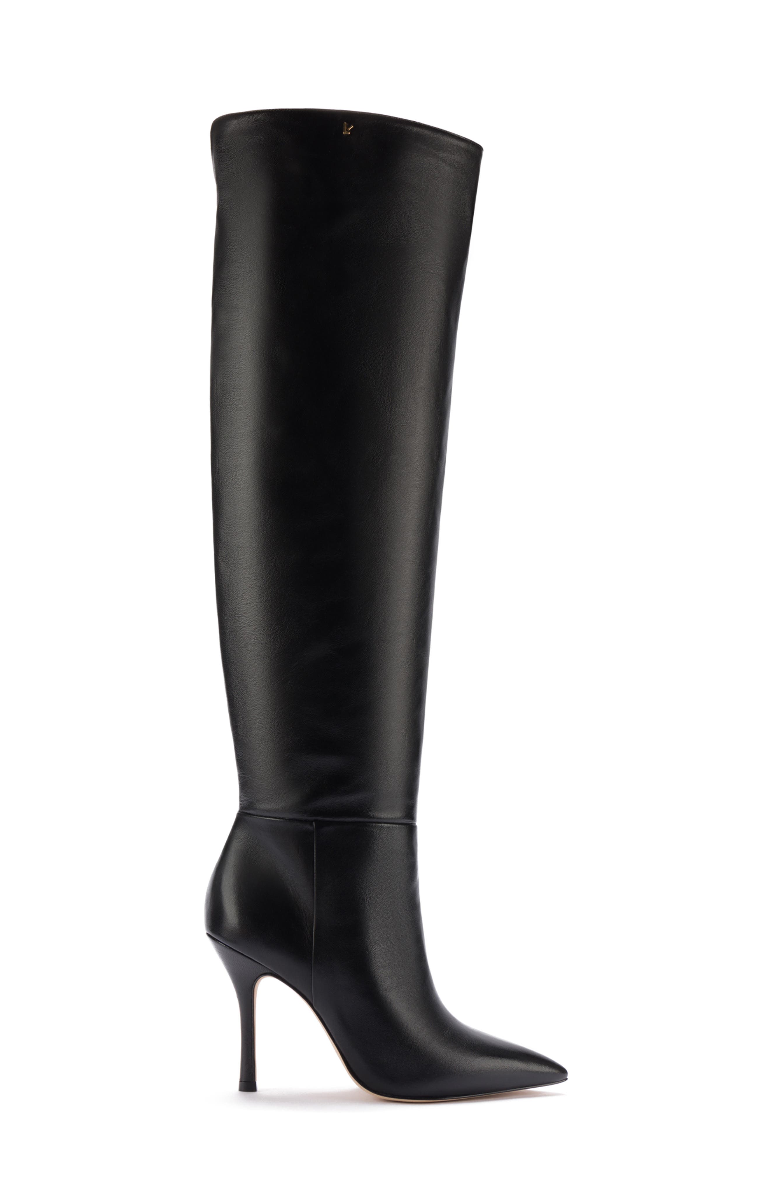 Larroudé Kate Pointed Toe Boot, Alternate, color, 