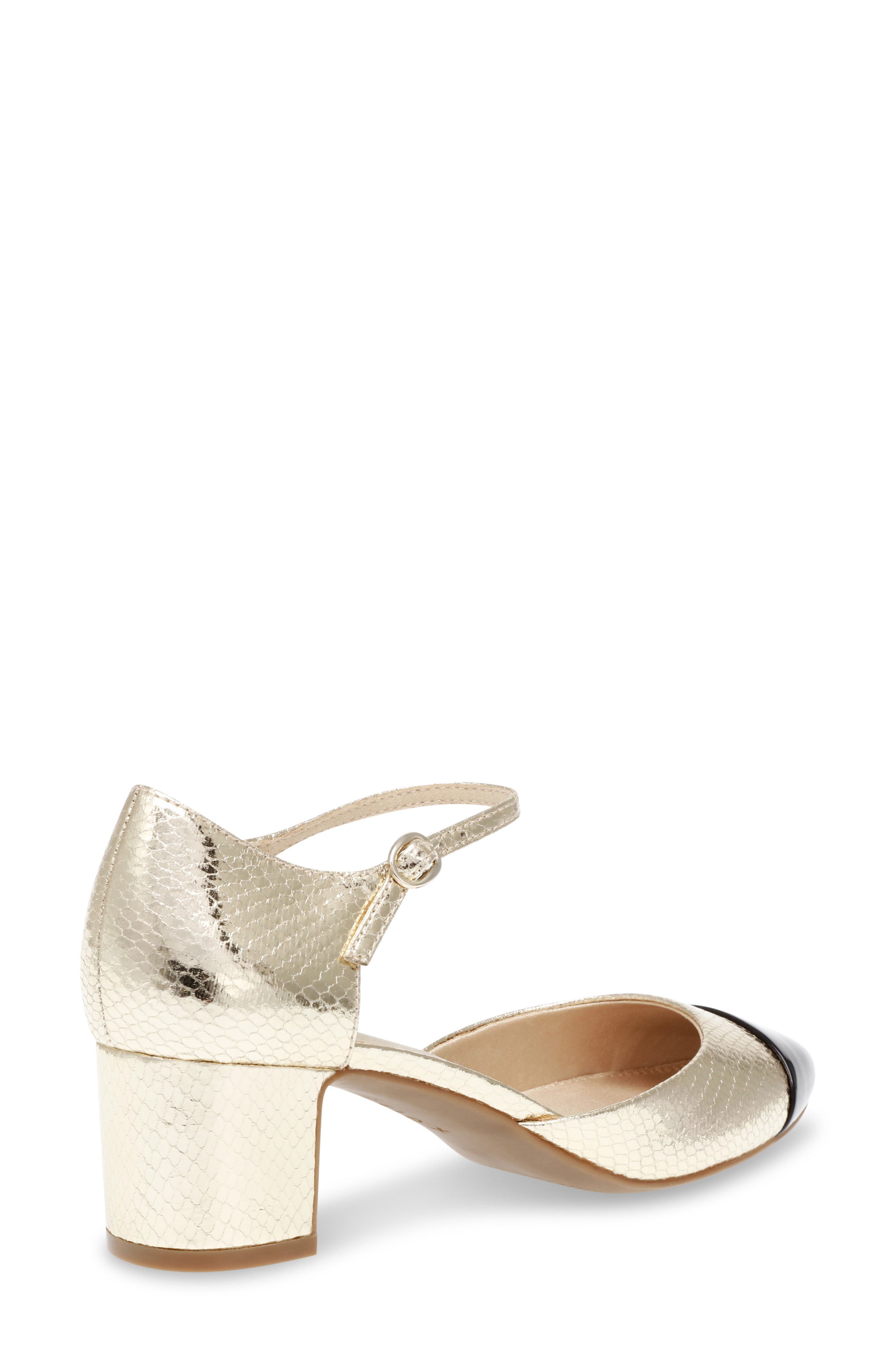 Anne Klein Pizetta Pump, Alternate, color, Light Gold