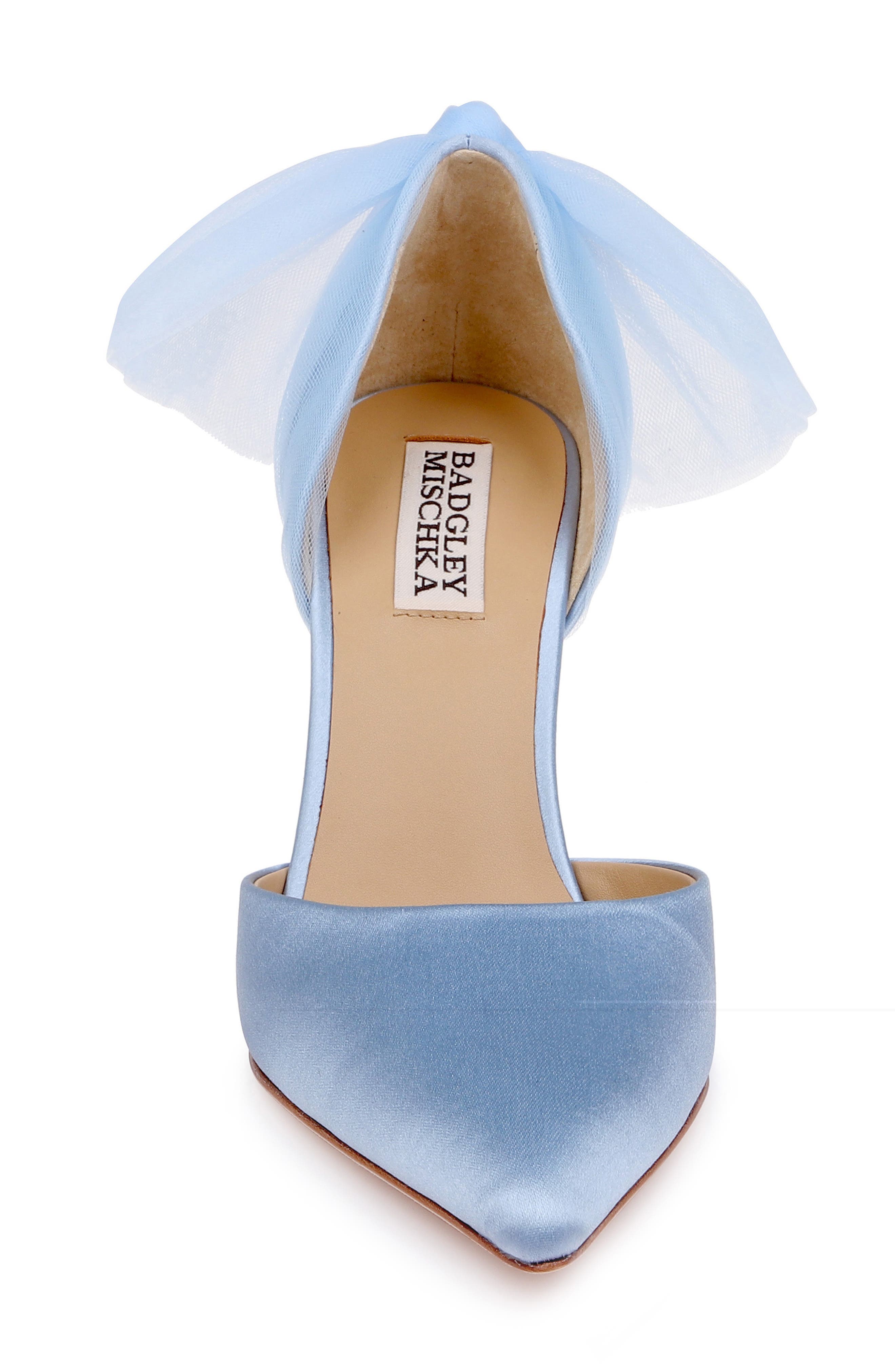 Rosalie Pointed Toe Pump, Alternate, color, AZUL BLUE SATIN