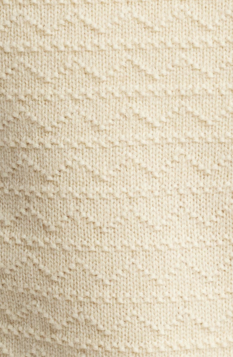 Schott NYC Wool Blend Zigzag Stitch Sweater, Alternate, color, 