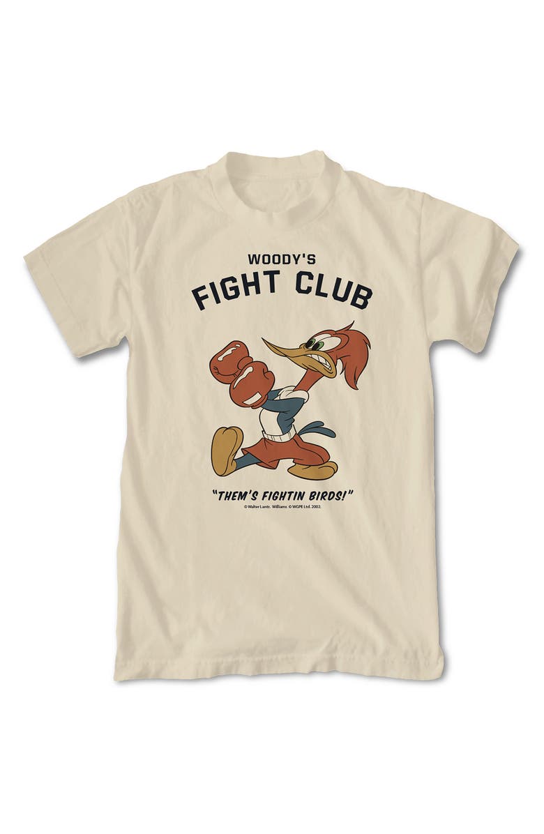 RIOT SOCIETY Woody's Fight Club Graphic Print T-Shirt, Main, color, 