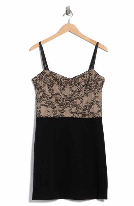 Alice + Olivia Carla Lace Corset Minidress