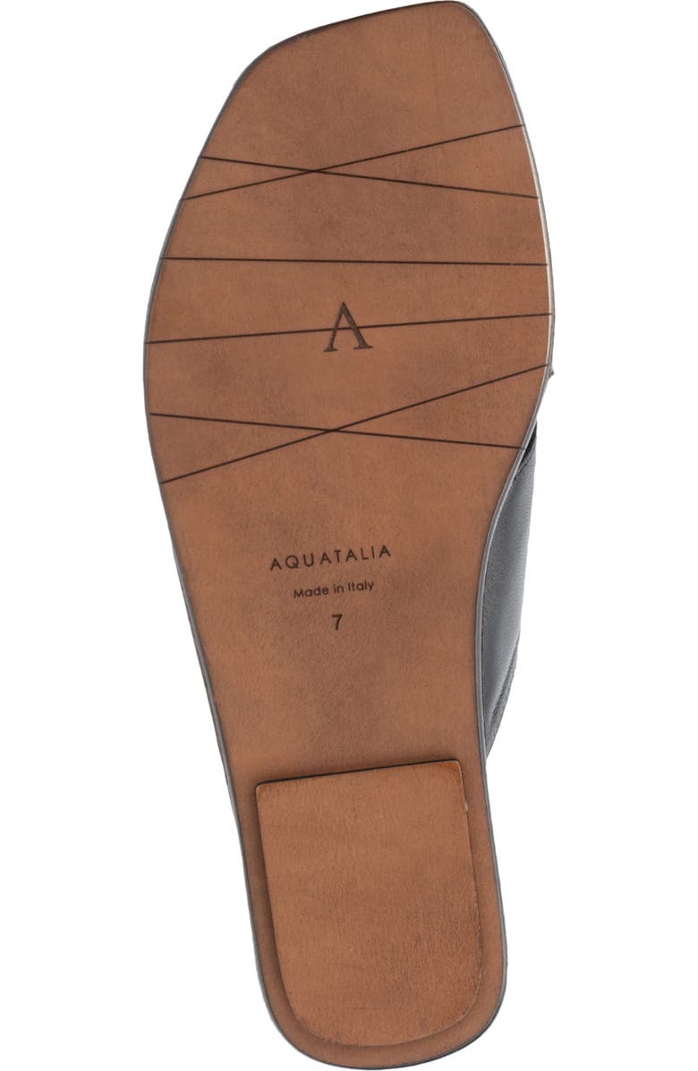 Aquatalia Britt Water Repellent Slide Sandal, Alternate, color,