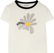 Burberry Rhinestone Daisy Cotton T-shirt