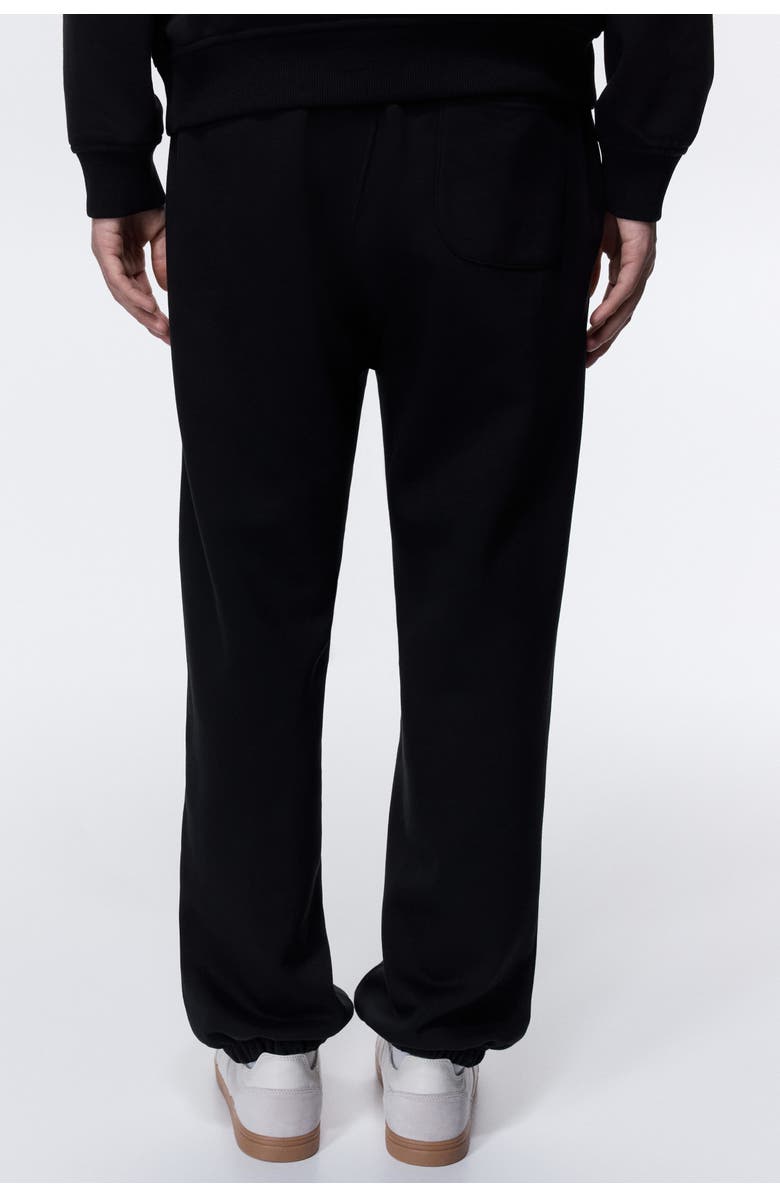 H&M Relaxed Fit Sweatpants, Alternate, color, Black