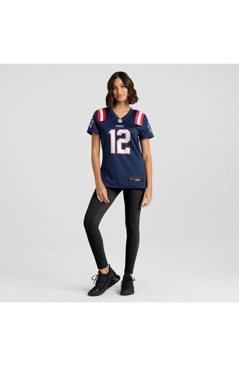 Nike Women's Nike Tom Brady Navy New England Patriots Retired Game Jersey, Alternate, color, Navy