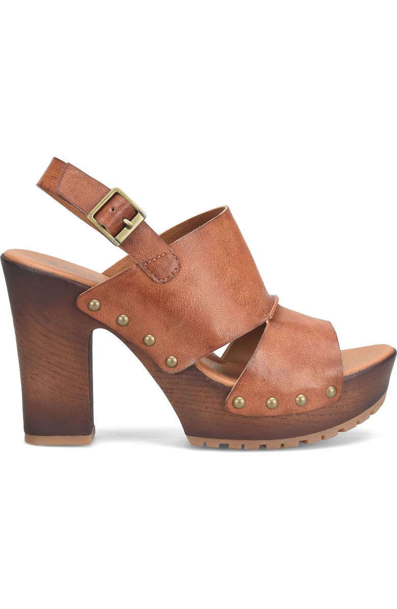 KORKS Kristian Slingback Sandal, Alternate, color, Tan