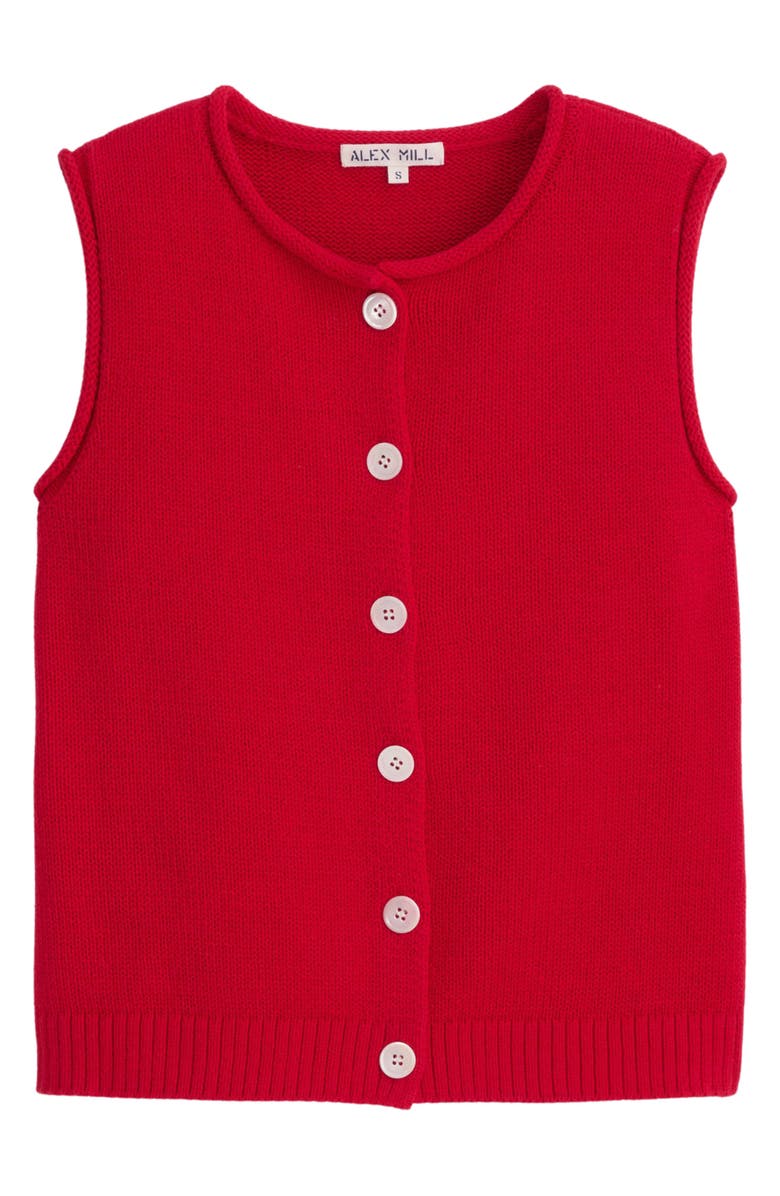Alex Mill Bridget Cotton Sweater Tank, Alternate, color, 