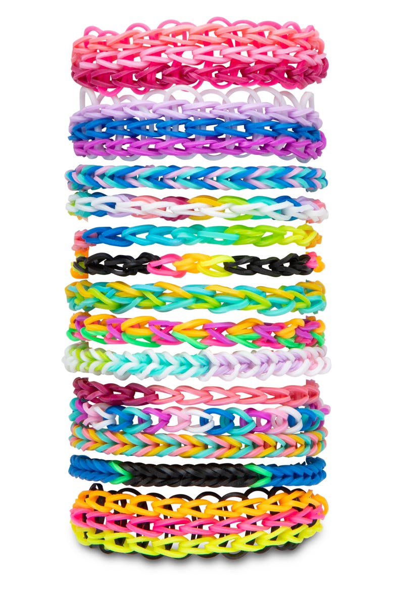 Brilliant Bracelets Rubber Band Bracelet Kit, Alternate, color, MULTI