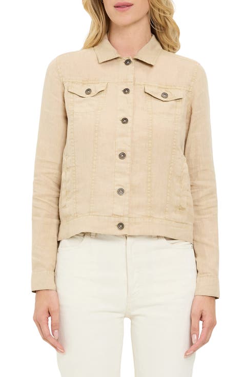 Linen Denim Jacket