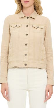 Michael Stars Linen Denim Jacket