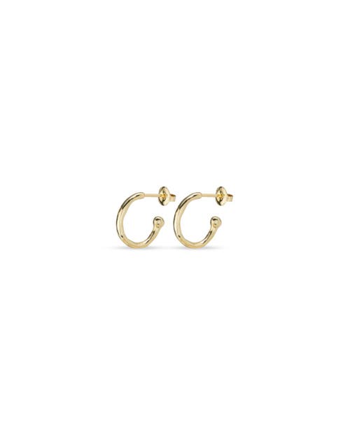 Unode50 Hoop Shaped Earrings In Gold