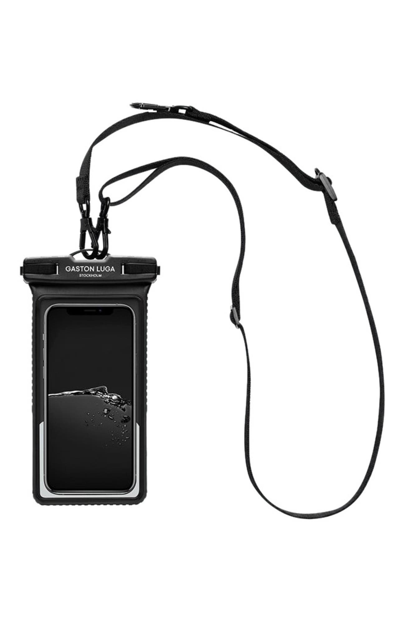 Däsh Waterproof Phone Case, Alternate, color, Black