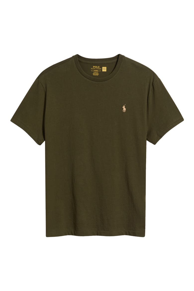 Cotton Jersey T-Shirt, Main, color, OLIVE