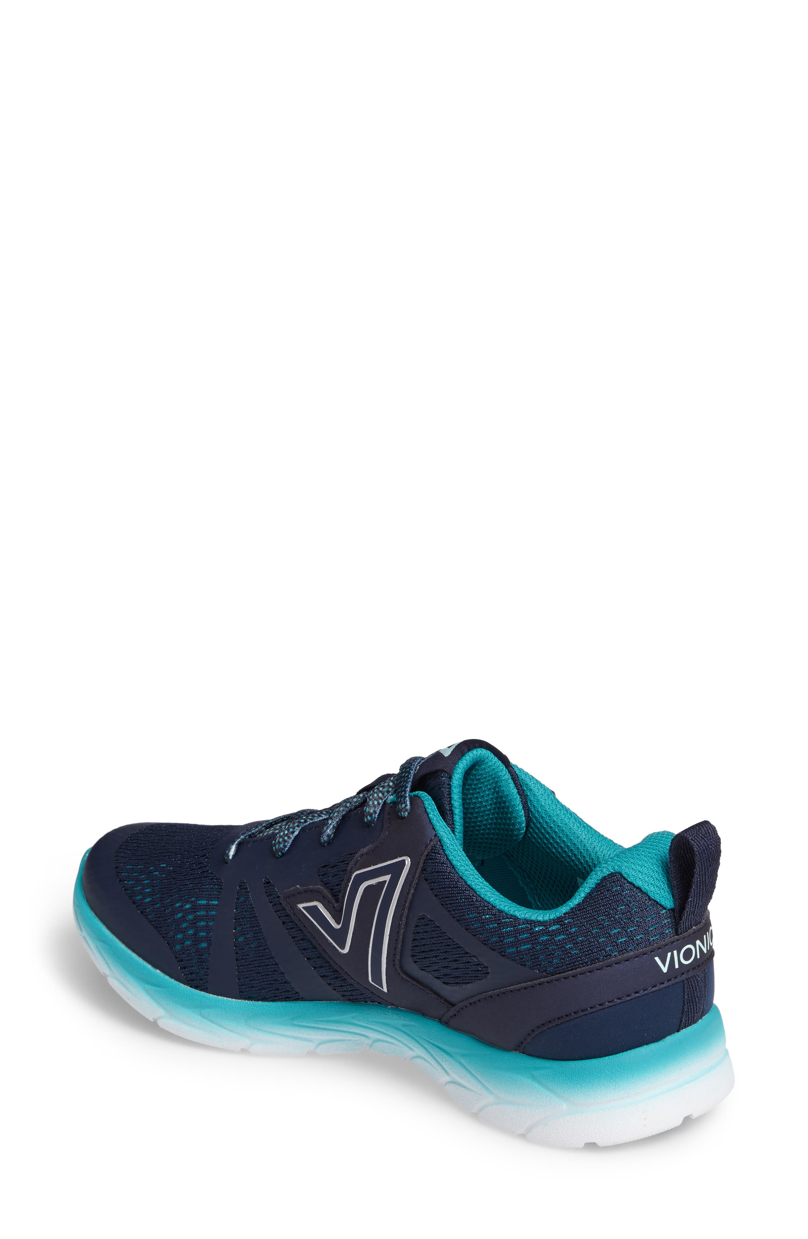 Brisk Miles Sneaker, Alternate, color, BLUE TEAL FABRIC