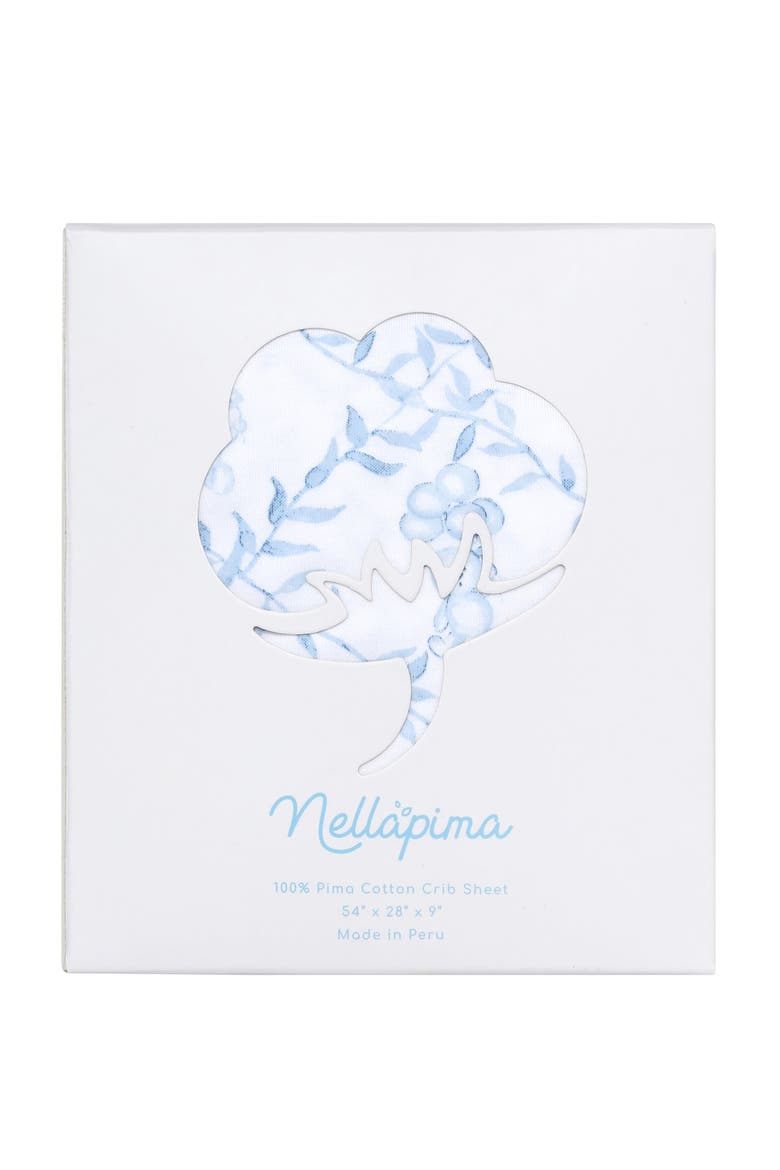 Blue Bears Trellace Crib Sheets - Baby, Alternate, color, Blue