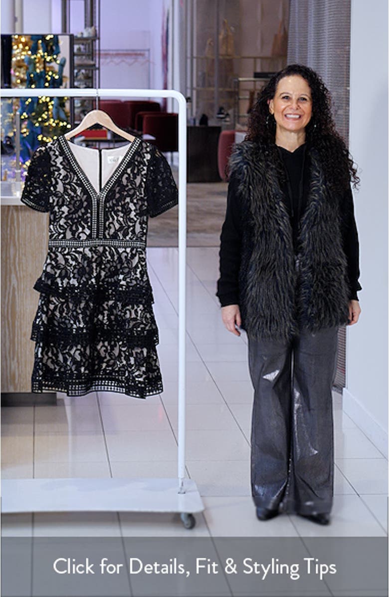 Lace Tiered Dress, sales video thumbnail