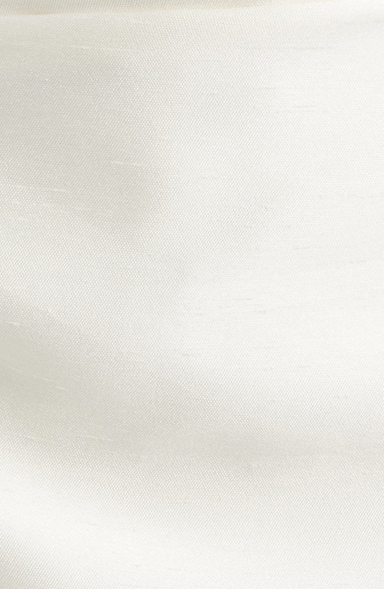 Sonya Moda Off the Shoulder Taffeta Gown, Alternate, color, Pearl