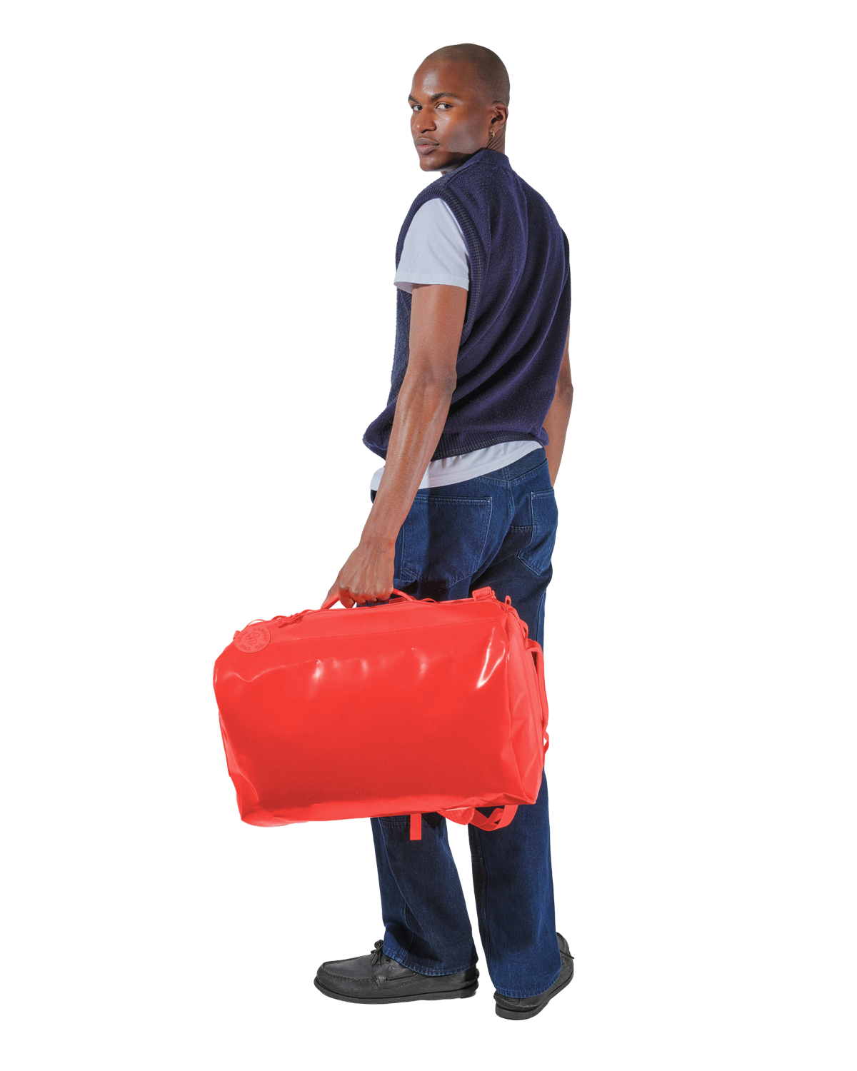 New Go-Bag Duffle Small 40L, Alternate, color, Red