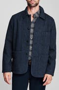 Billy Reid Wool Herringbone Chore Coat