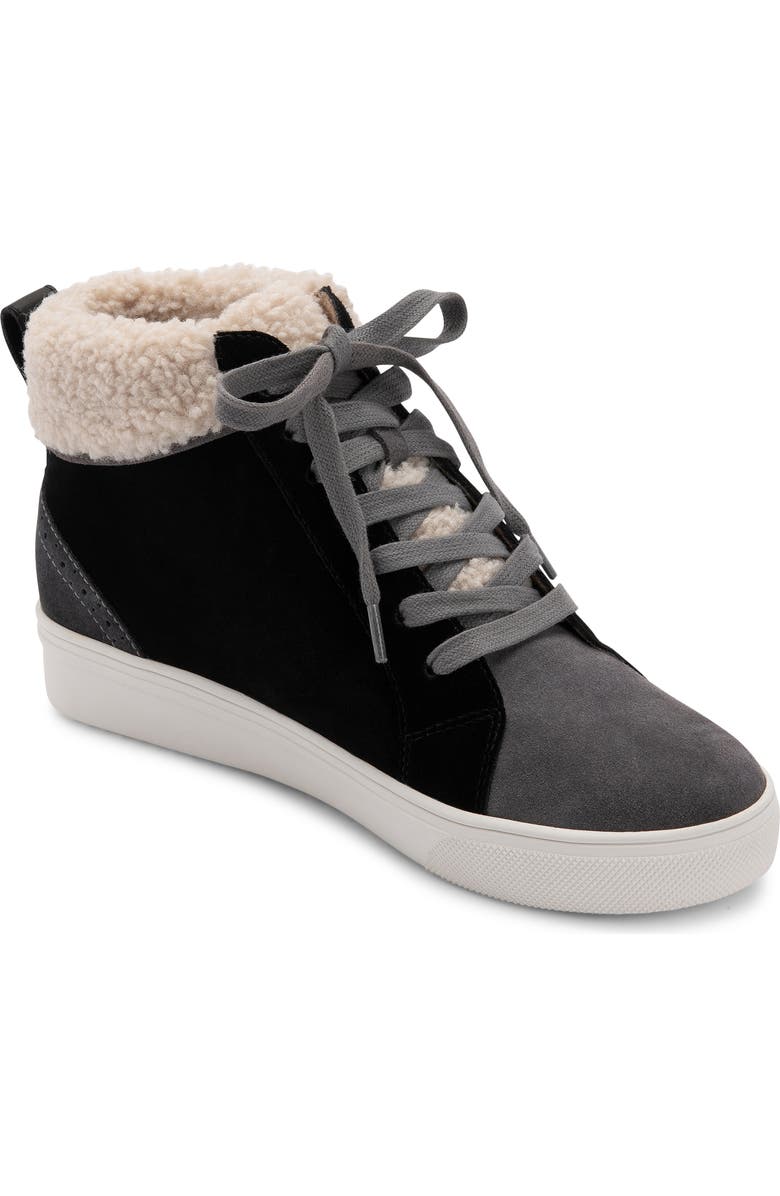 Blondo Gulia Waterproof Faux Fur Mid Sneaker, Main, color,
