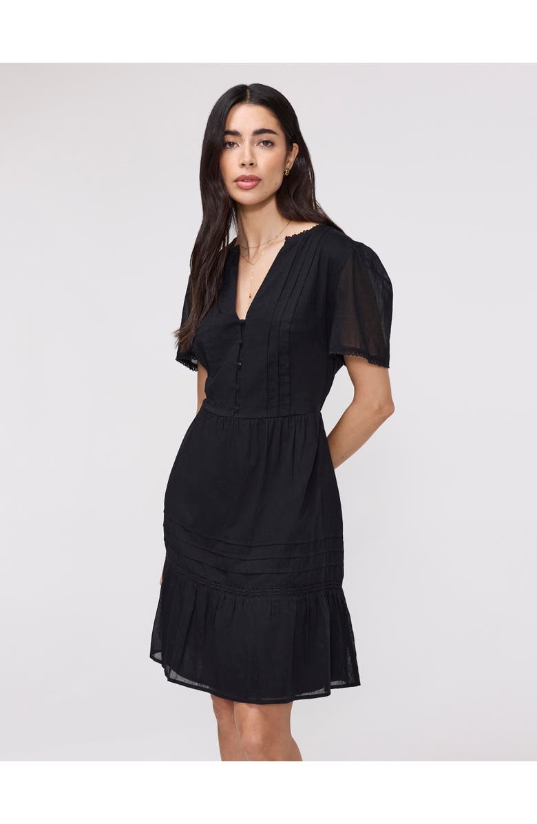 Finery London Cotton Voile Short Dress, Alternate, color,