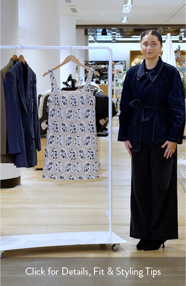 Embroidered Minidress, sales video thumbnail