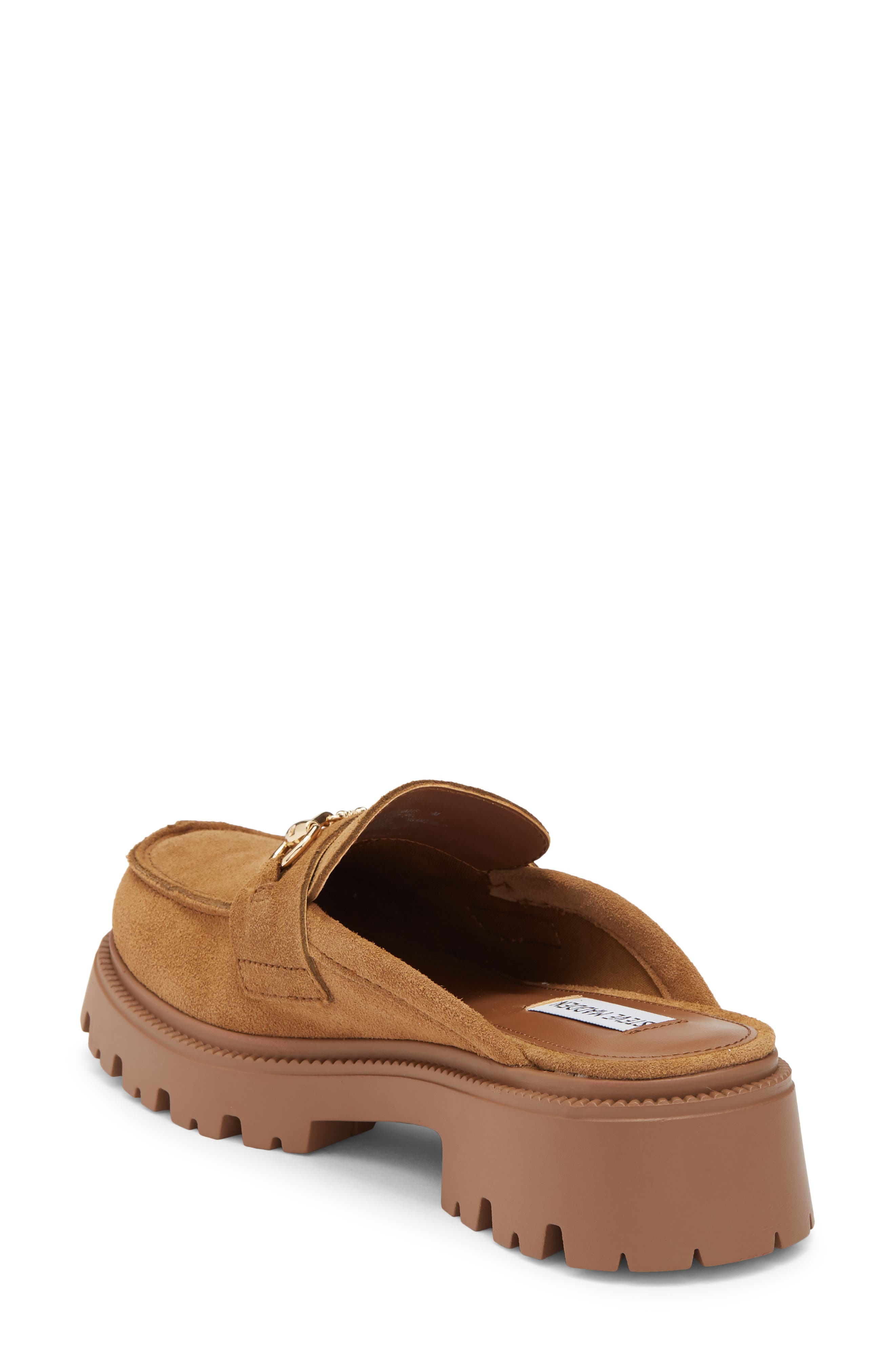 Larena Bit Mule, Alternate, color, CHESTNUT SUEDE