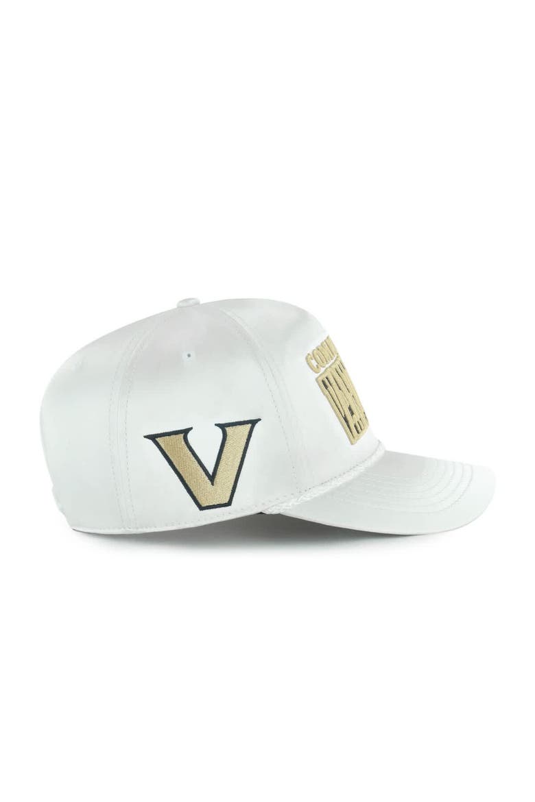 Women's '47 White Vanderbilt Commodores Outspoken Hitch Adjustable Hat, Alternate, color, White