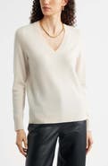 Nordstrom V-Neck Cashmere Sweater