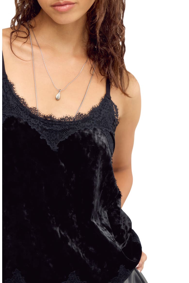 Date Night Ready Velvet Tank, Alternate, color, CHARCOAL VELVET