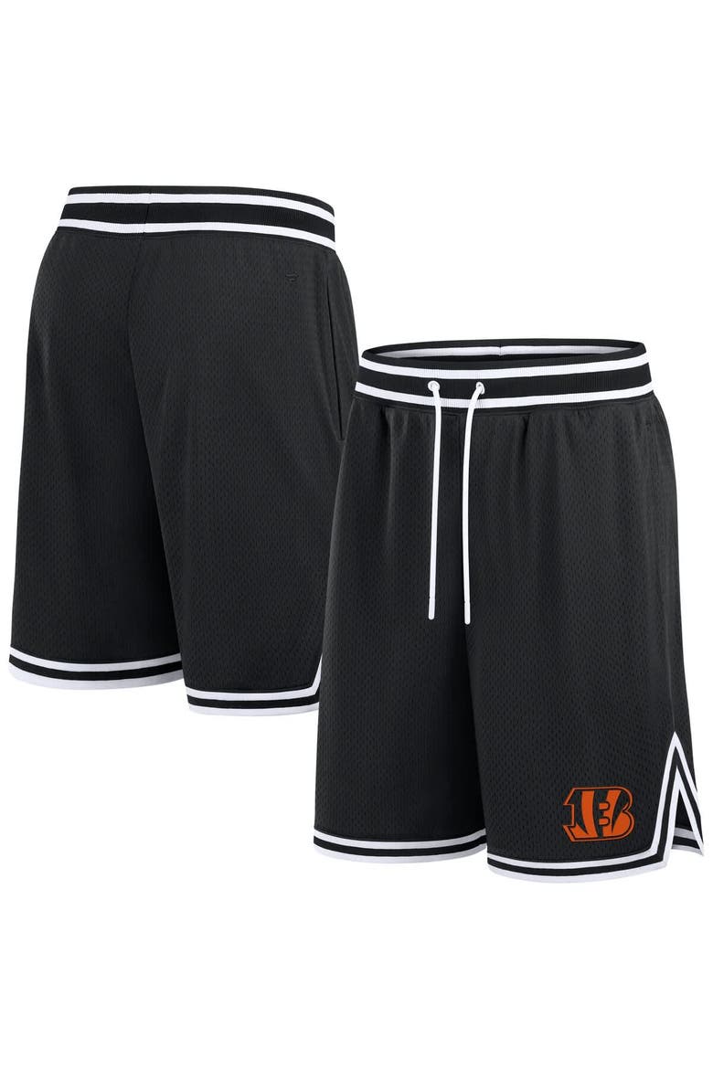 Men's Fanatics Black Cincinnati Bengals Elements Future Ground Shorts, Main, color, Black