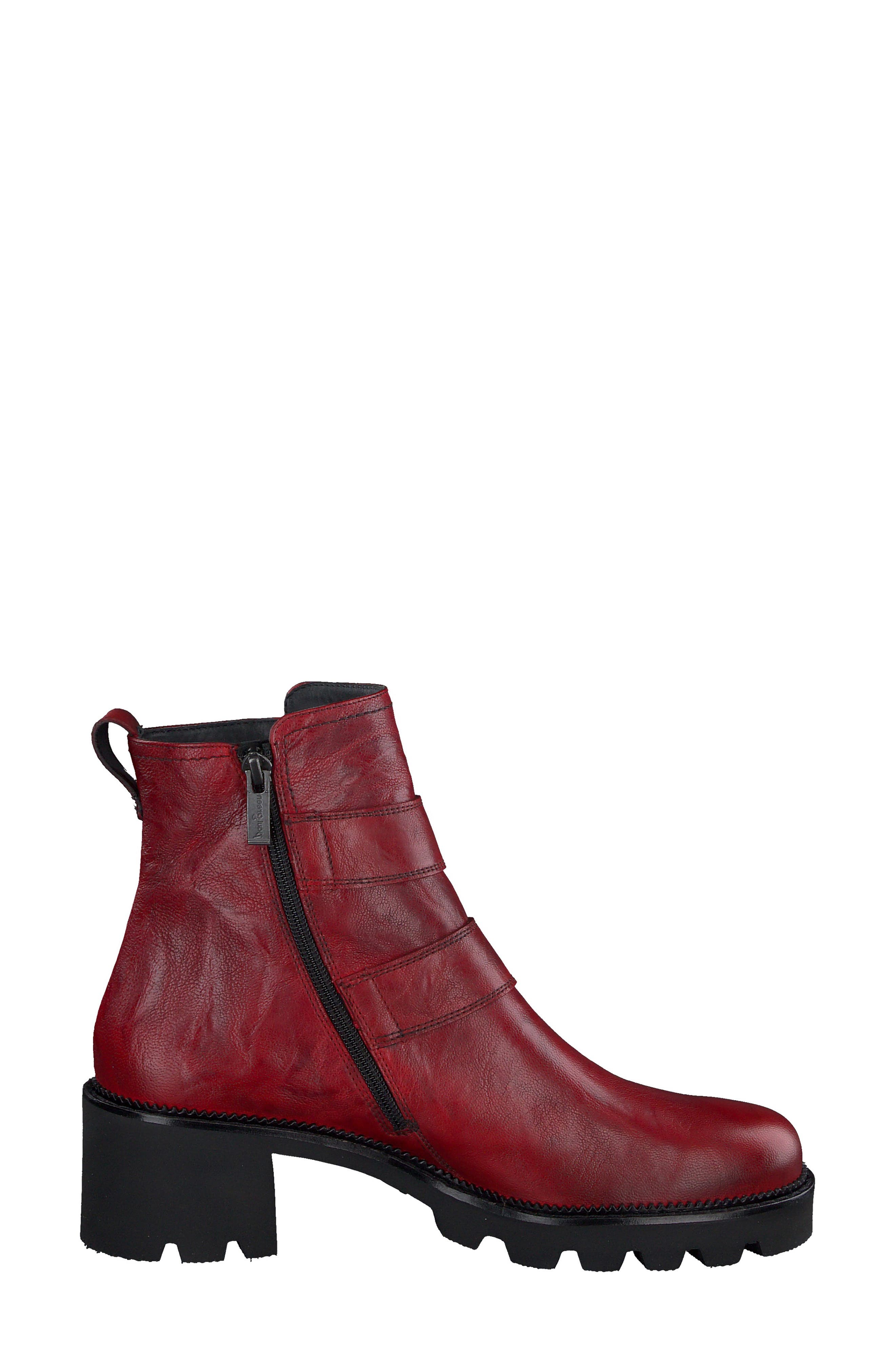 Jake Bootie, Alternate, color, RED SPORTNAPPA