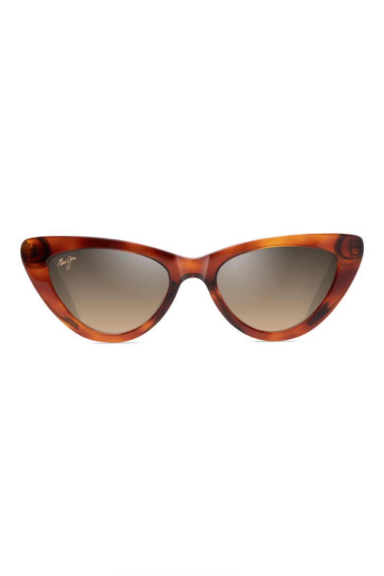 Lychee 52mm PolarizedPlus2® Cat Eye Sunglasses, Main, color, TORTOISE