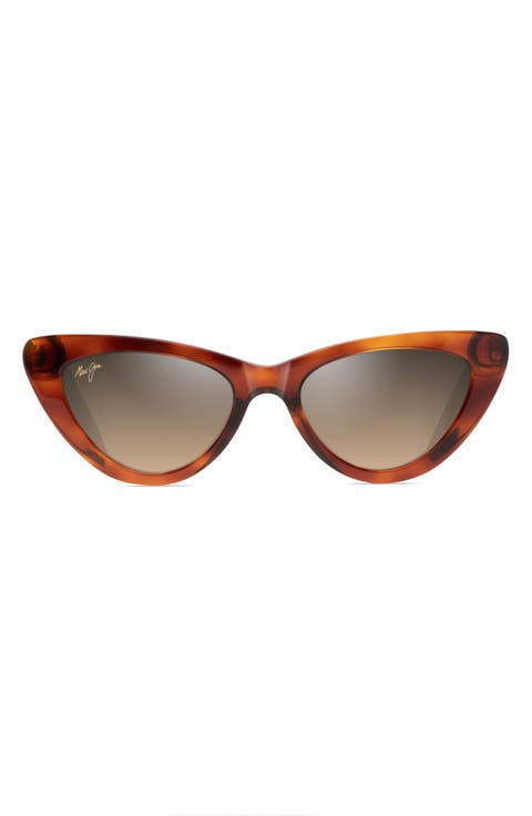 Lychee 52mm PolarizedPlus2® Cat Eye Sunglasses