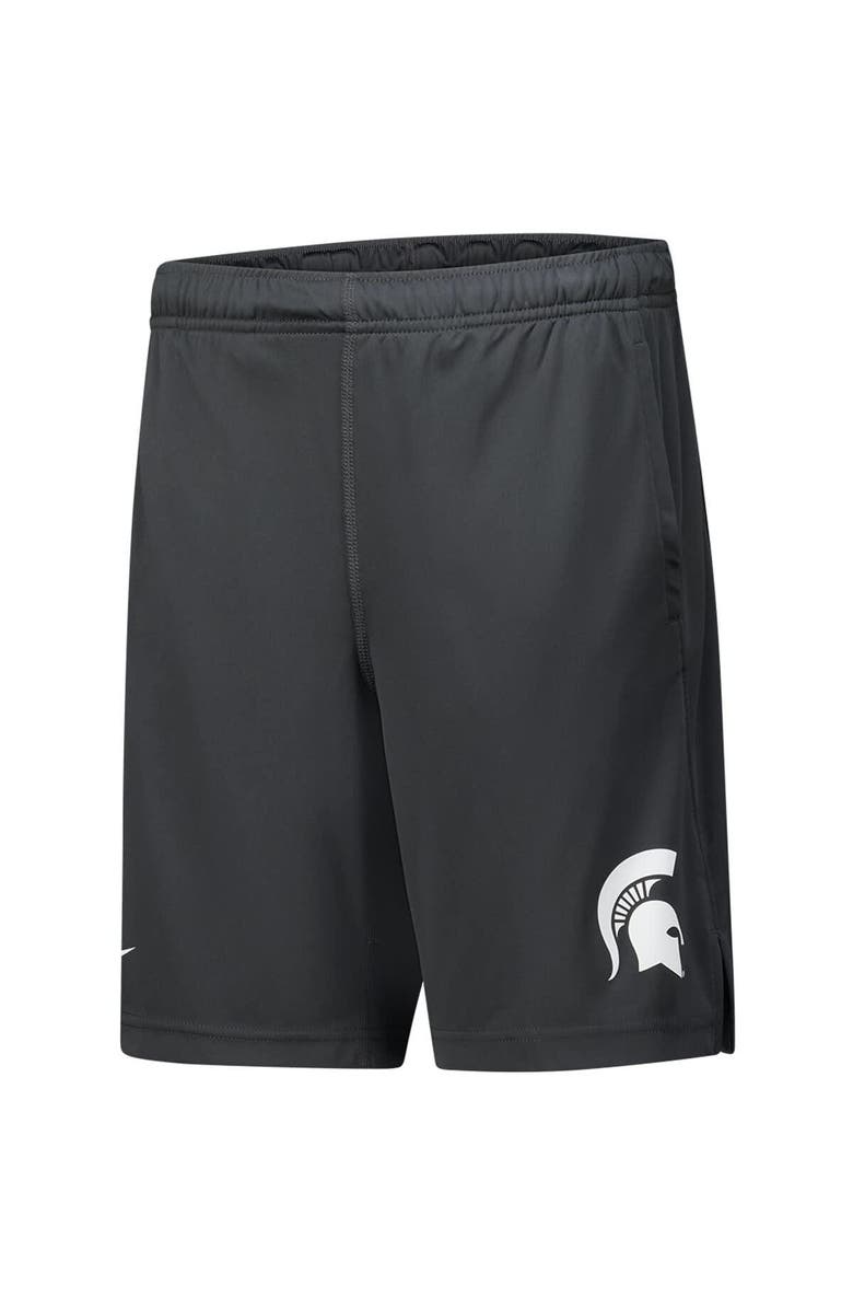 Nike Youth Nike  Anthracite Michigan State Spartans Fly Performance Shorts, Alternate, color, 