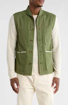 Imperfects Organic Cotton Canvas Shepherds Vest